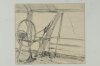 1917 - Pontile di Viareggio con bilancia da pesca